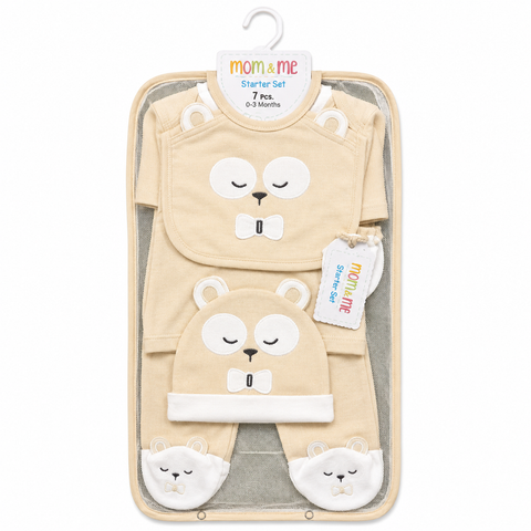 7 Pieces - Mom&Me Gift Set - Bear