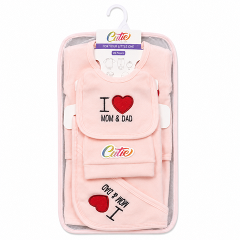 5 Pieces - Cutie Gift Set - Mom & Dad
