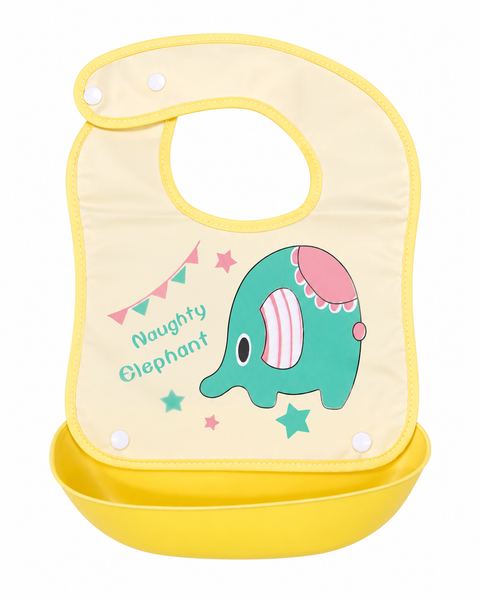 Animal Container Bib Yellow