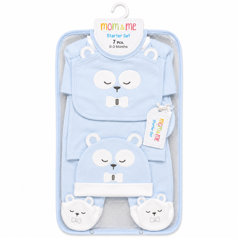 7 Pieces - Mom&Me Gift Set - Bear