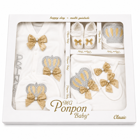 6 Pieces - Ponpon - Gift Set - D-02 - Pakistan