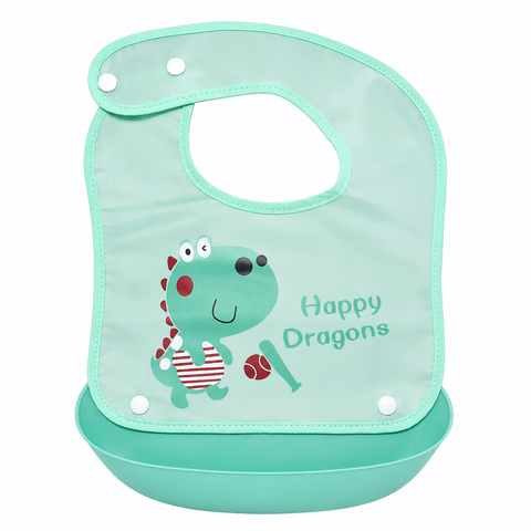 Animal Container Bib Green