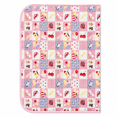 Diaper Changing Sheet - Large - Pink -  Car