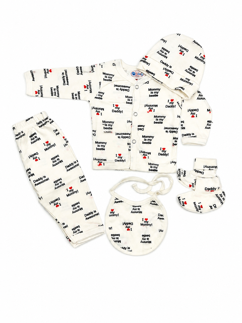 Montaly - 5 Pieces - Gift Set - Mom & Dad