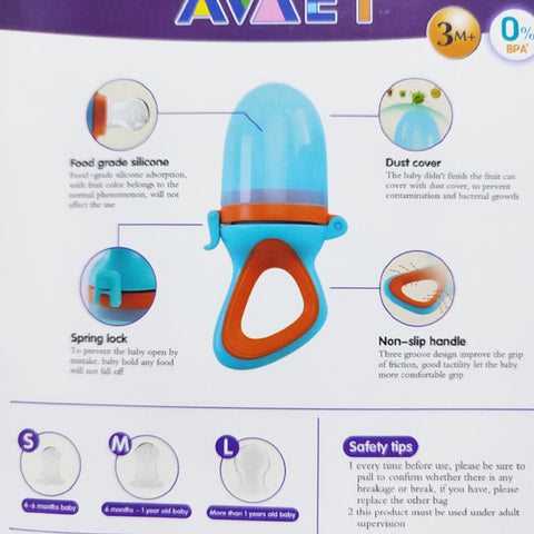 3 Pieces Fruit Pacifier