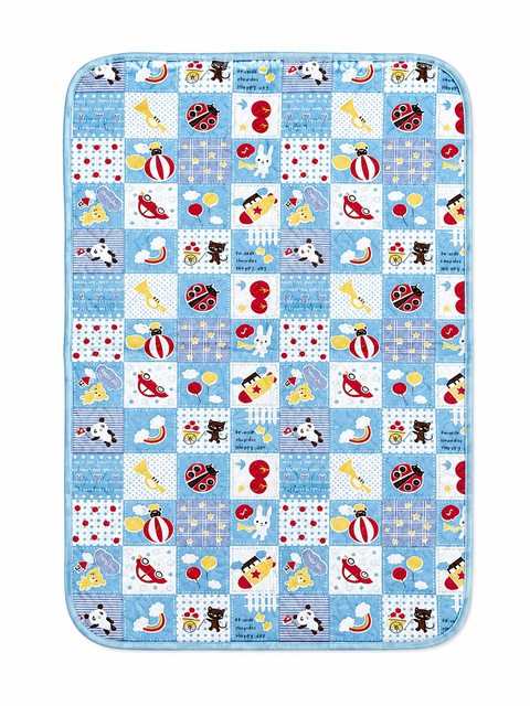 Diaper Changing Sheet - Small - Blue - Balloon