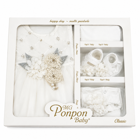 5 Pieces - Ponpon - Gift Set - D-01 - Pakistan