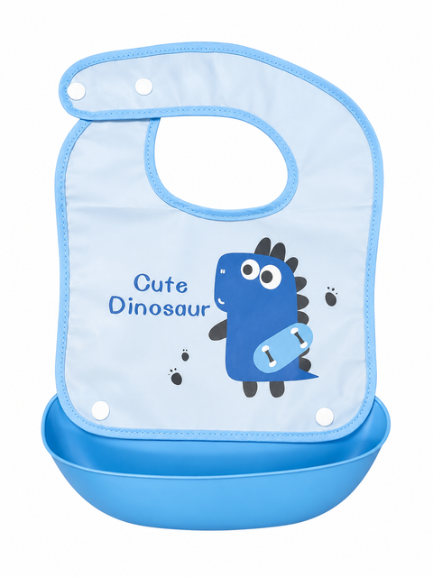 Animal Container Bib Blue