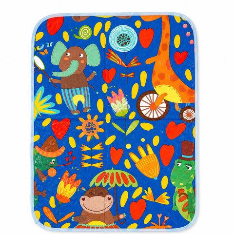 Diaper Changing Sheet - Small - Frog