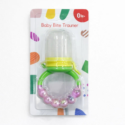 Rattle Fruit Pacifier Pink